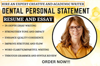 professionally edit your personal statement, dental, medical school, residency