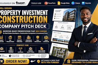 design property investment construction company pitch deck