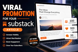 viral promotion for your substack article