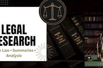 do legal research and case law research
