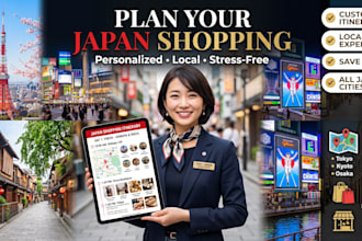 create your personalized japan shopping itinerary and local shopping guide
