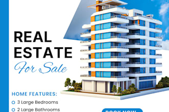 design luxury real estate social media posts for realtors