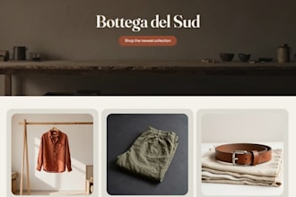 design a one page website for your beauty or trade business