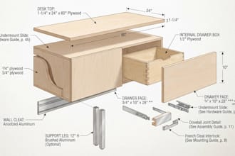create a beginner friendly DIY woodworking plans for wall decor and cabinet