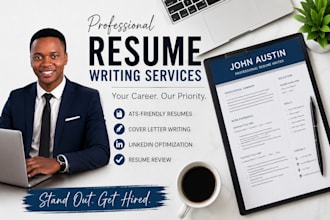 write an ats friendly resume CV cover letter and optimize your linkedin profile