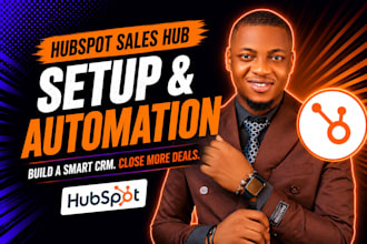 implement, setup hubspot CRM, pipeline, workflow and expert for your business VA