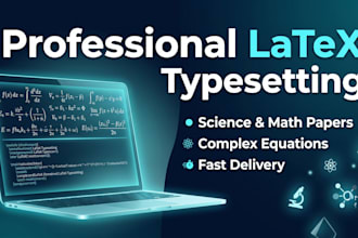 do advanced latex typesetting for academic and stem documents