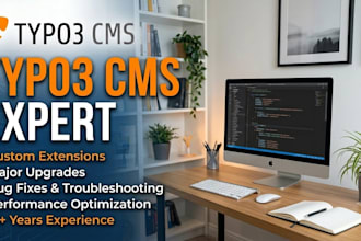 be your expert typo3 developer for upgrades and extensions
