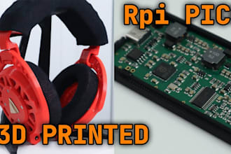 design and engineer internal pcb, battery and headphone assembly layout