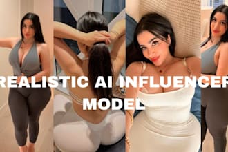 create realistic ai influencer, ai model influencer for insta, fanvue, onlyfans