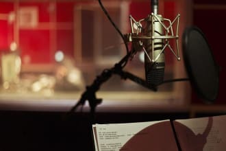 record a professional chinese deep male narration