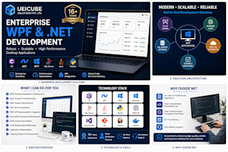 develop or fix wpf desktop applications