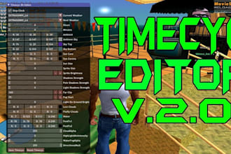 build a custom samp gamemode systems and scripts, maps