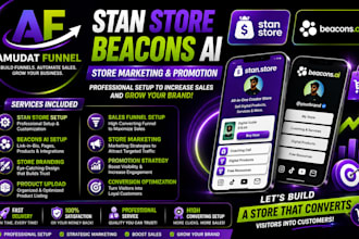 setup stan store beacons ai store marketing and promotion