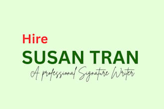 do signature design for you agreement