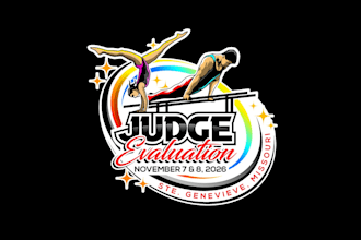 make an amazing luxury gymnastic logo design in very short time