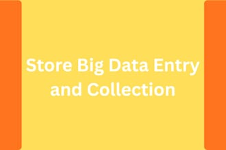 create, enter and collect business big data