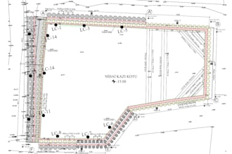 draw shoring and retaining wall plans in autocad