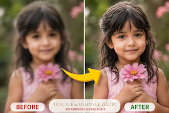 upscale, enhance, and sharpen your images to HD quality