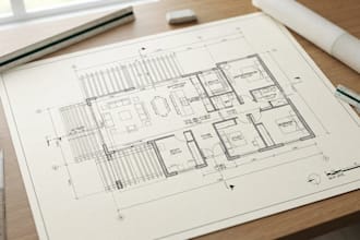 prepare complete architectural drawings for australia council approval