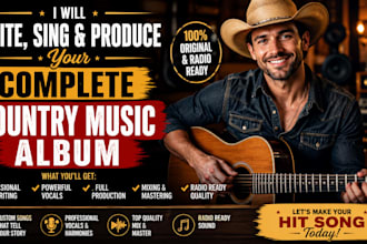 record live bluegrass banjo and acoustic guitar for country songs