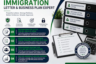 write a recommendation letter for eb1, eb2, o1 visas