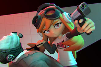 port, edit, rig or create sfm model gmod playermodel l4d2 cs2 port 3d character
