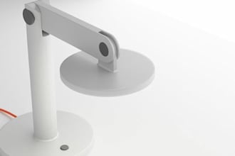 design mechanical cad lamp with led chip and charging port for manufacturing