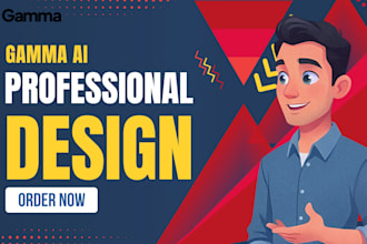 create a professional gamma ai presentation, investor pitch deck, business deck