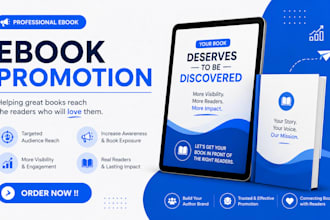do kindle book promotion and ebook promotion