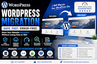 migrate wordpress, woocommerce, SSL, domain transfer with zero downtime