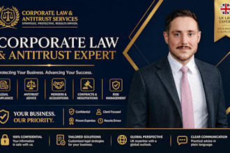 be your sra regulated solicitor for corporate and commercial law