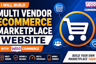 build multi vendor marketplace website with wordpress woocommerce dokan