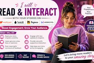 read and interact with your wattpad, inkitt and more