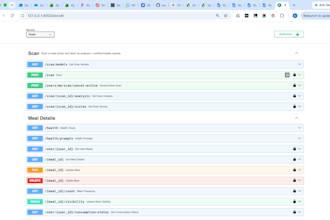 develop python django fastapi rest API backend