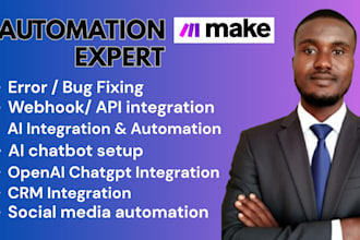 fix make com automation made com setup make com automation make com expert