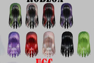 do roblox ugc bundle, roblox ugc, unique ugc avatar, roblox dynamic head, ugc