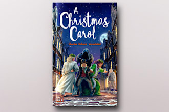 do illustrated book covers without ai