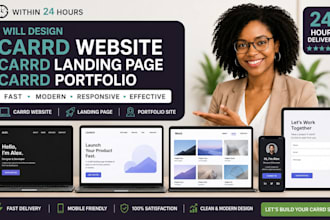 design carrd website carrd co carrd landing page carrd portfolio within 24 hours