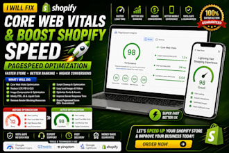 fix core web vitals and boost shopify speed pagespeed optimization