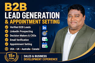 do b2b lead generation and appointment setting