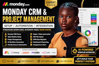 monday dashboard mondaycom automation monday crm monday setup project management