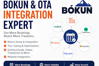 optimize and connect bokun getyourguide viator and tripadvisor to your website