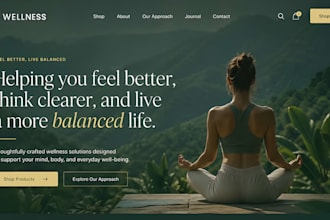 build wix spiritual coach website mindfulness website holistic healing website