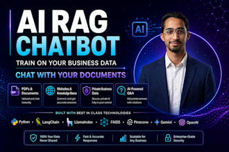 build a custom ai rag chatbot for your documents and business data