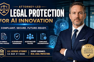 draft your ai terms of service and ai privacy policy as a US attorney