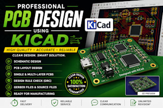 design pcb boards in kicad pcb design software