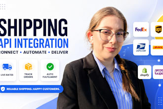 build custom shipping API integration for shopify, woocommerce and wordpress