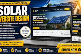 solar website solar panel installer website solar company website solar business