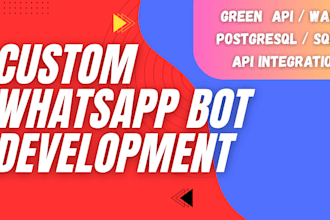 create whatsapp bot for your necessities